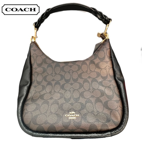Coach Bags Coach Jules Hobo Bag In Signature Canvas And Leather